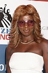 Mary J. Blige at the Sean P. Diddy Coombs  annual White Party on July 4, 2004at the Sony Playstation 2 Estate in Bridgehampton, N.Y.  (Photo by Rob Rich/Everett Collection)