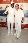 Sean Coombs and Noah Teppenberg at the Sean P. Diddy Coombs  annual White Party on July 4, 2004at the Sony Playstation 2 Estate in Bridgehampton, N.Y.  (Photo by Rob Rich/Everett Collection)