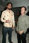Surfer Bubba and Michael Halsband at the Michael Dweck book party at Resort on 6-19-04<br>photo by Rob Rich copyright 2004  516-676-3939<br>robwayne1@aol.com  112 12th. Ave, Sea Cliff, N.Y. 11579