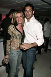  Kadrina Bouzalas and Kelps Suchelev at the Michael Dweck book party at Resort on 6-19-04<br>photo by Rob Rich copyright 2004  516-676-3939<br>robwayne1@aol.com  112 12th. Ave, Sea Cliff, N.Y. 11579