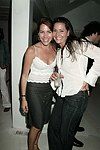 Michelle Farmer and Janel Sowden at the Michael Dweck book party at Resort on 6-19-04<br>photo by Rob Rich copyright 2004  516-676-3939<br>robwayne1@aol.com  112 12th. Ave, Sea Cliff, N.Y. 11579