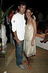 Jason Pommerantz and Dori Cooperman at the after party for the movie premiere of 'RIDING GIANTS' at the Southampton home of Andrew Rosen on 7-2-04<br>photo by Rob Rich copyright 2004  516-676-3939
