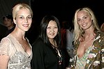 Carrie Cloud, Susan Shin, and Lauren Davis  at the after party for the movie premiere of 'RIDING GIANTS' at the Southampton home of Andrew Rosen on 7-2-04<br>photo by Rob Rich copyright 2004  516-676-3939
