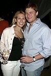 Michelle Gut and Josh Lobel  at the after party for the movie premiere of 'RIDING GIANTS' at the Southampton home of Andrew Rosen on 7-2-04<br>photo by Rob Rich copyright 2004  516-676-3939