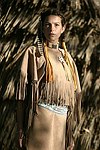 Alli Joseph at the Shinnecock Reservation Pow Wow in Southampton on 9-6-04. photo by Rob Rich copyright 2004<br>516-676-3939<br>robwayne1@aol.com