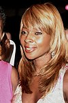 Mary J. Blige at the Rush Philanthropic Arts Foundation 5th. Annual Hamptons Benefit at the Easthampton residence of Russell and Kimora Lee Simmons  on July 24, 2004 in Easthampton, N.Y.   (Photo by Rob Rich/Everett Collection)