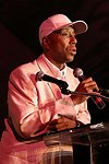  Russell Simmons at the Rush Philanthropic Arts Foundation 5th. Annual Hamptons Benefit at the Easthampton residence of Russell and Kimora Lee Simmons  on July 24, 2004 in Easthampton, N.Y.   (Photo by Rob Rich/Everett Collection)
