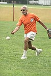 Roy Scheider at the Artist and Writer's Annual Softball game in Easthampton on 8-21-04.  photo by Rob Rich copyright 2004 516-676-3939  robwayne1@aol.com