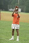 Roy Scheider at the Artist and Writer's Annual Softball game in Easthampton on 8-21-04.  photo by Rob Rich copyright 2004 516-676-3939  robwayne1@aol.com