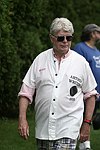 James Brady at the Artist and Writer's Annual Softball game in Easthampton on 8-21-04.  photo by Rob Rich copyright 2004 516-676-3939  robwayne1@aol.com