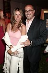  Jennifer Miller and Mark Ehret at the Southhampton Hospital Benefit in Southampton, N.Y. on August 7, 2004.photo by Rob Rich copyright 2004<br>516-676-3939<br>robwayne1@aol.com