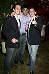 Antonio Marcondes, Neeraj Chandra, and Marcelo Hallack  at the Southhampton Hospital Benefit in Southampton, N.Y. on August 7, 2004.photo by Rob Rich copyright 2004<br>516-676-3939<br>robwayne1@aol.com