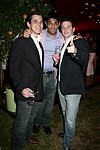Antonio Marcondes, Neeraj Chandra, and Marcelo Hallack  at the Southhampton Hospital Benefit in Southampton, N.Y. on August 7, 2004.photo by Rob Rich copyright 2004<br>516-676-3939<br>robwayne1@aol.com