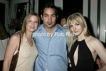 Tracy Collins, Aaron Lam, and  Sandra Sadowski on 5-30-04 at the Hamptons Magazine/La Perla party at Star Room in Wainscott.<br>photo by Rob Rich copyright 2004<br>516-676-3939<br>robwayne1@aol.com