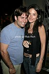 Mike Heller and Allison Hilton on 5-30-04 at the Hamptons Magazine/La Perla party at Star Room in Wainscott.<br>photo by Rob Rich copyright 2004<br>516-676-3939<br>robwayne1@aol.com