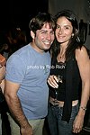 Mike Heller and Allison Hilton on 5-30-04 at the Hamptons Magazine/La Perla party at Star Room in Wainscott.<br>photo by Rob Rich copyright 2004<br>516-676-3939<br>robwayne1@aol.com