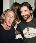 Mark Baker and John Stamos at the Star Room on 6-12-04  all photos by Rob Rich copyright 2004 516-676-3939