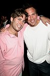 Mike Heller and Eric Niece from MTV at the Star Room on 6-12-04  all photos by Rob Rich copyright 2004 516-676-3939