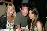 Lisa Gastineau, Adam Dell, and Brittany Gastineau  at the after party for the G&P foundation at the Star Room on 7-10-04  photo by Rob Rich copyright 2004 516-676-3939 robwayne1@aol.com
